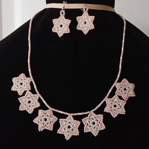 Necklace with earrings